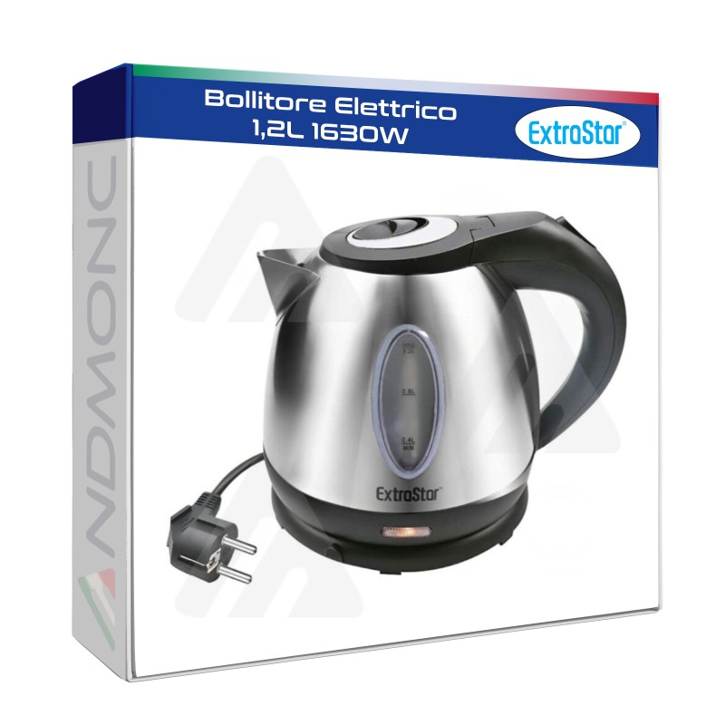 Bollitore Elettrico 1,2L 1630W