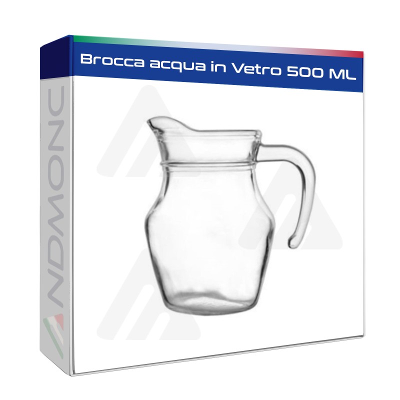 Brocca acqua in Vetro 500 ML