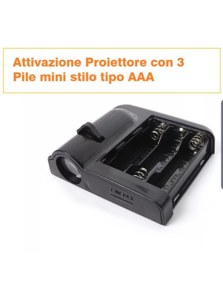 Luci antipozzanghera sottoporta led con logo Renault Clio