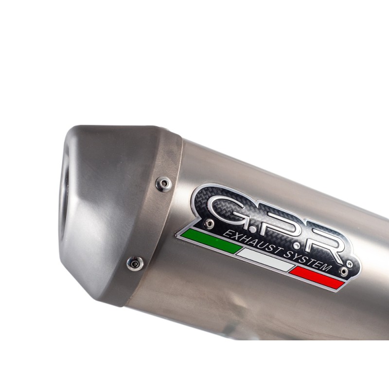 Scarico GPR compatibile con Gas Gas MC 450F 2024-2025, Pentacross FULL Titanium, Terminale di scarico Racing, con raccordo speci