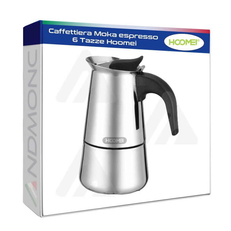 Caffettiera Moka espresso 6 Tazze Hoomei hm-5708