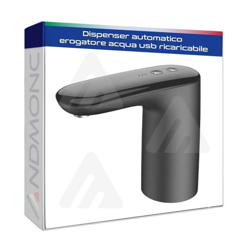 Dispenser automatico erogatore acqua usb ricaricabile