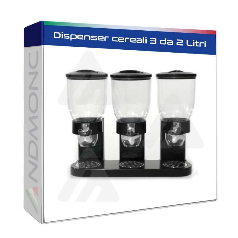 Dispenser cereali 3 da 2 Litri