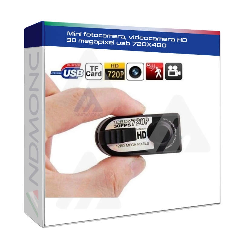 Mini fotocamera, videocamera HD 30 megapixel usb 720X480