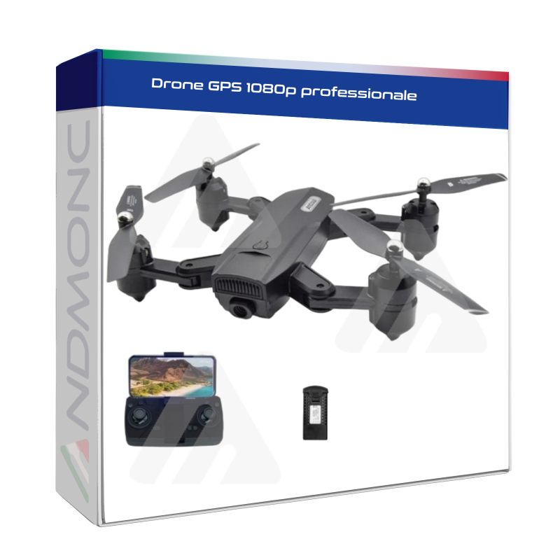 Drone GPS 1080p professionale