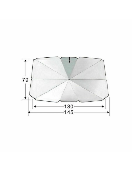 MINKUROW Parasole per Auto Parasole per Interni Parasole per Parabrezza  Anteriore Parasole Pieghevole Anti UV per