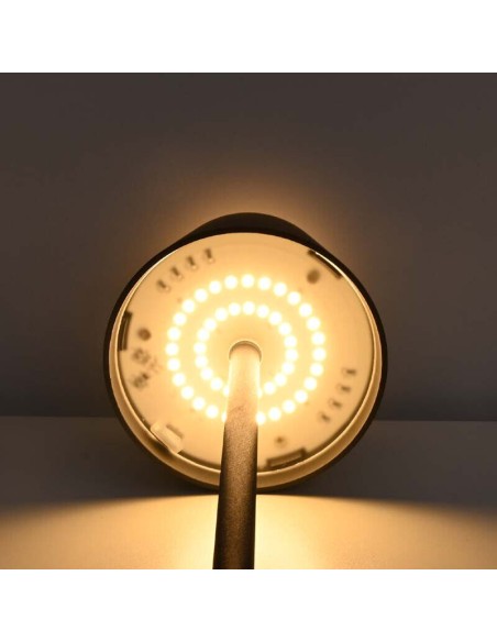 Lampada da tavolo LED ricariabile touch senza fili