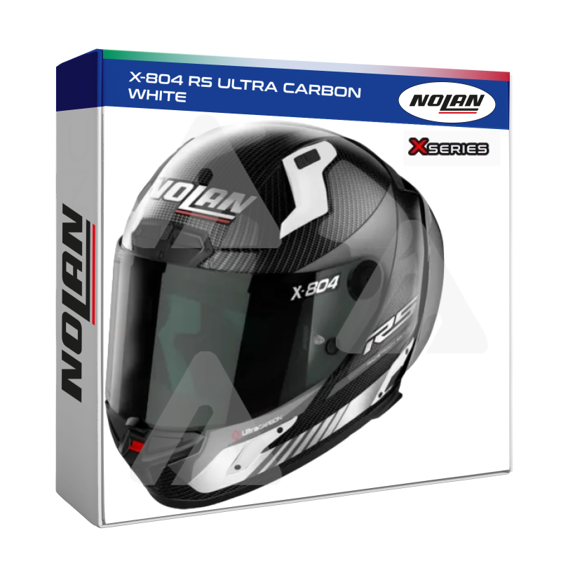 Casco Integrale Nolan X-804 RS ULTRA CARBON (WHITE)