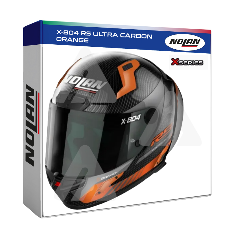 Casco Integrale Nolan X-804 RS ULTRA CARBON (ORANGE)