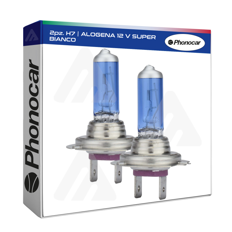 Coppia Lampade H7 | ALOGENA 12 V Phonocar