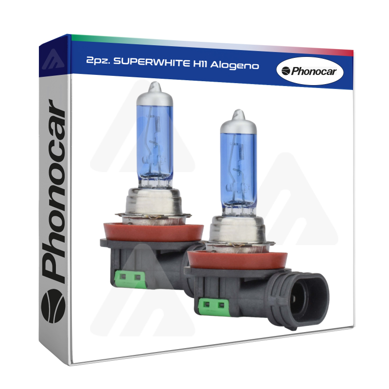 Coppia Lampade H11 | ALOGENA 12 V Phonocar