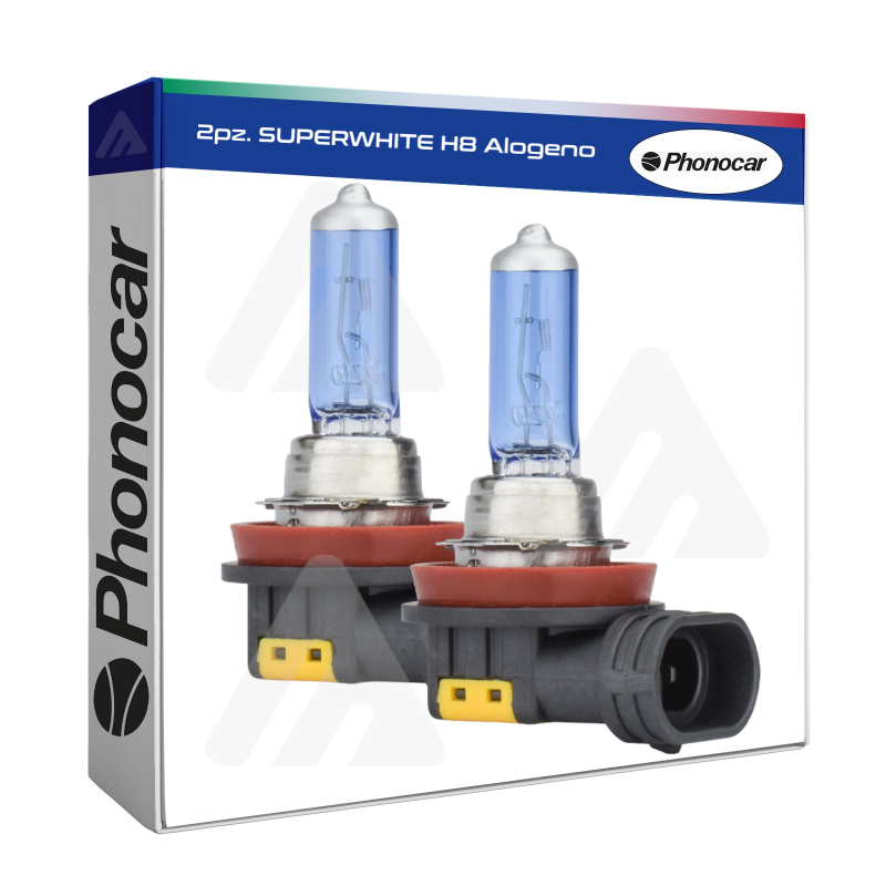 Coppia Lampade H8 | ALOGENA 12 V Phonocar