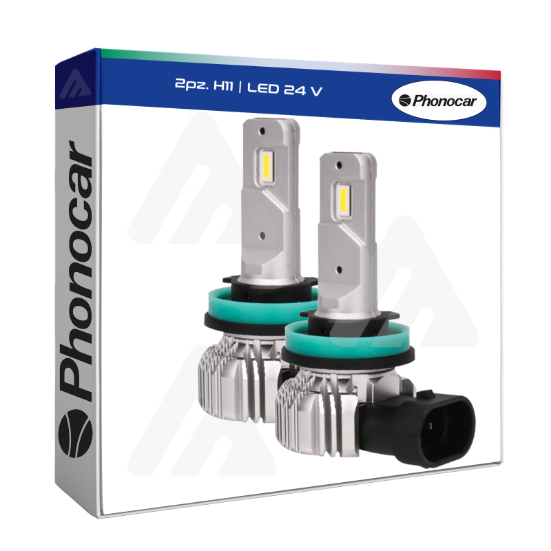 Coppia Lampade H11 | LED 24 V Phonocar Truck