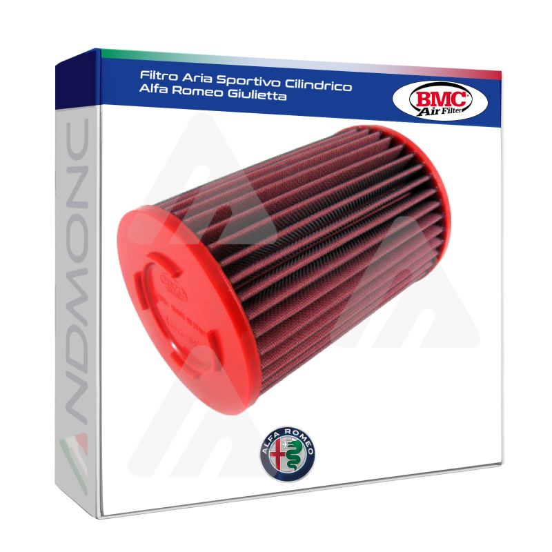 Filtro Aria BMC Sportivo Cilindrico Compatibilità Alfa Romeo Giulietta FB643/08