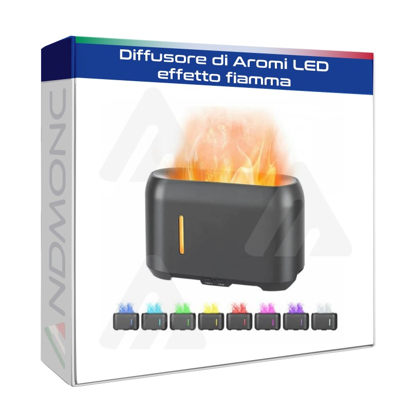 Diffusore di Aromi LED effetto fiamma