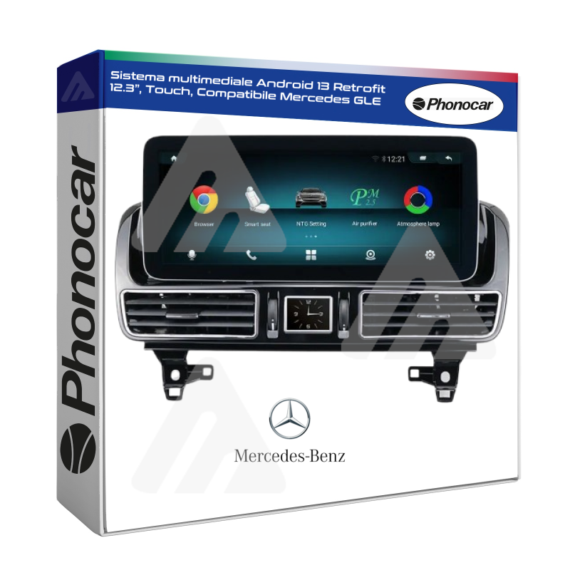 Phonocar Sistema Multimediale Autoradio Retrofit Mercedes classe GLE Android 13 12.3”