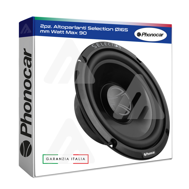 2pz. Phonocar Altoparlanti Selection  Ø165 mm Watt Max 90