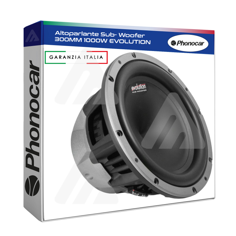 Phonocar Altoparlante Sub- Woofer 300MM 1000W EVOLUTION