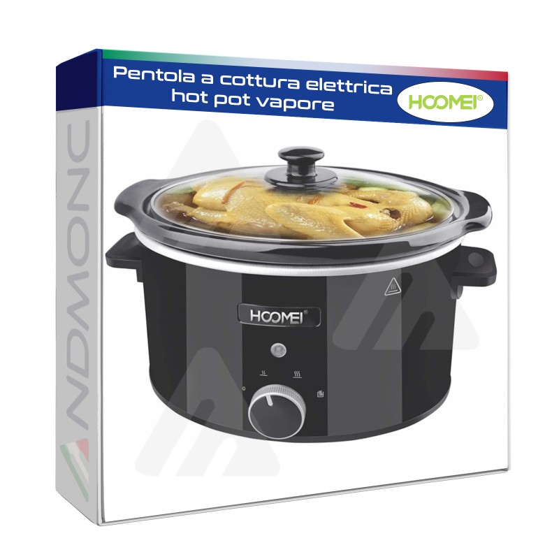 Pentola a cottura elettrica hot pot vapore Hoomei hm-5340