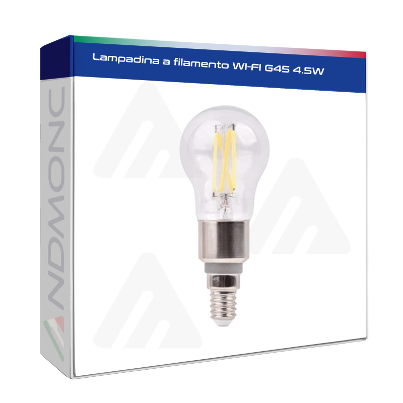 Lampadina a filamento WI-FI G45 4.5W