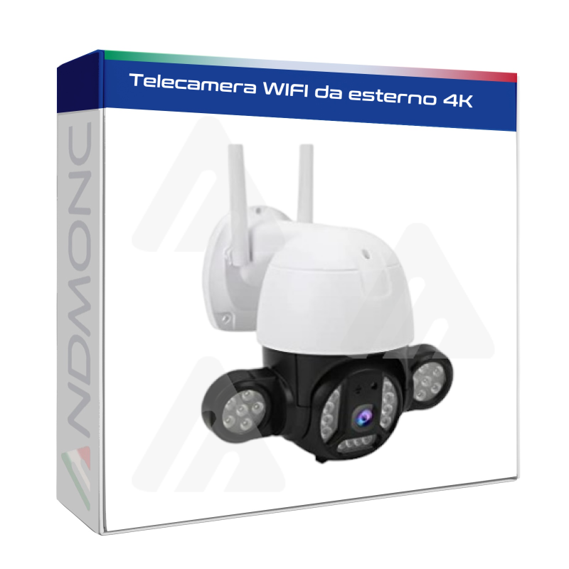 Telecamera WIFI da esterno 4K