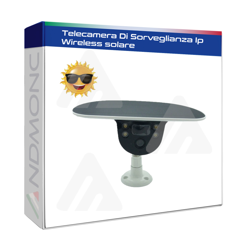 Telecamera Di Sorveglianza Ip Wireless solare