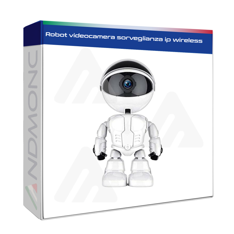 Robot videocamera sorveglianza ip wireless