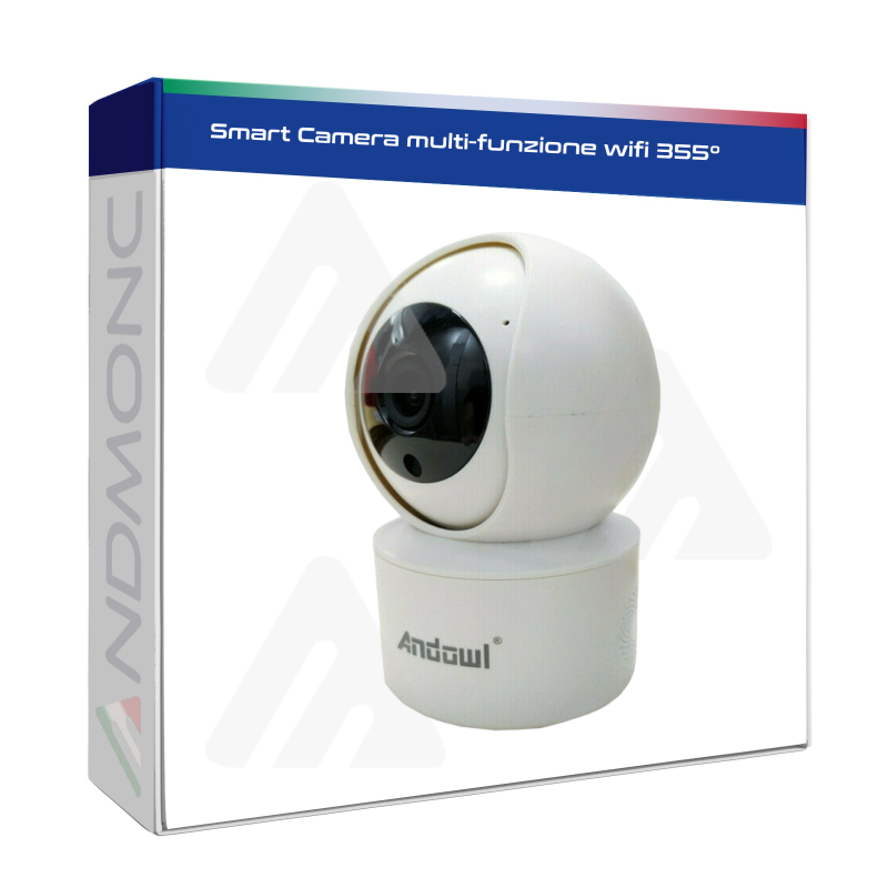 Smart Camera multi-funzione wifi 355°