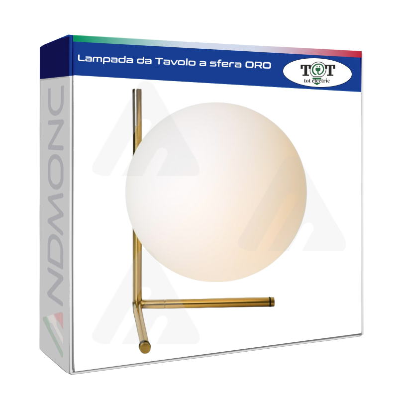 Lampada da Tavolo ORO, sfera luminosa