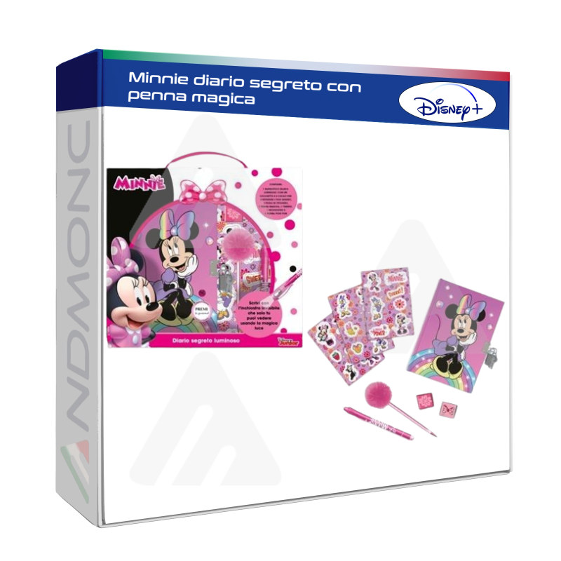 Minnie diario segreto con penna magica