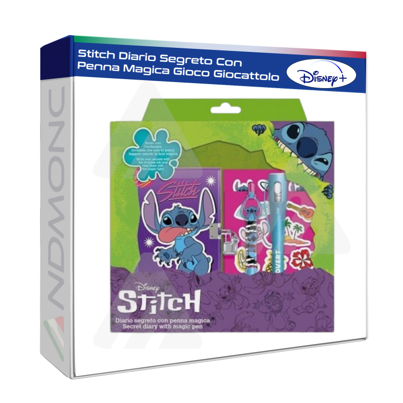 Stitch Diario Segreto Con Penna Magica Gioco Giocattolo