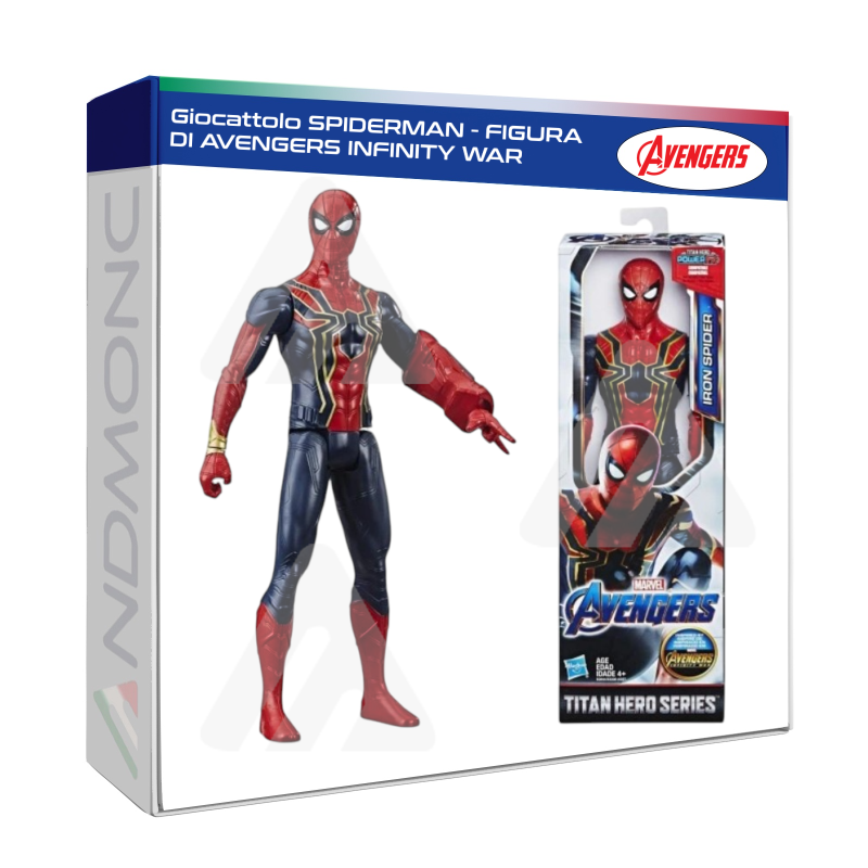 SPIDERMAN - Figura di Avengers INFINITY WAR giocattolo