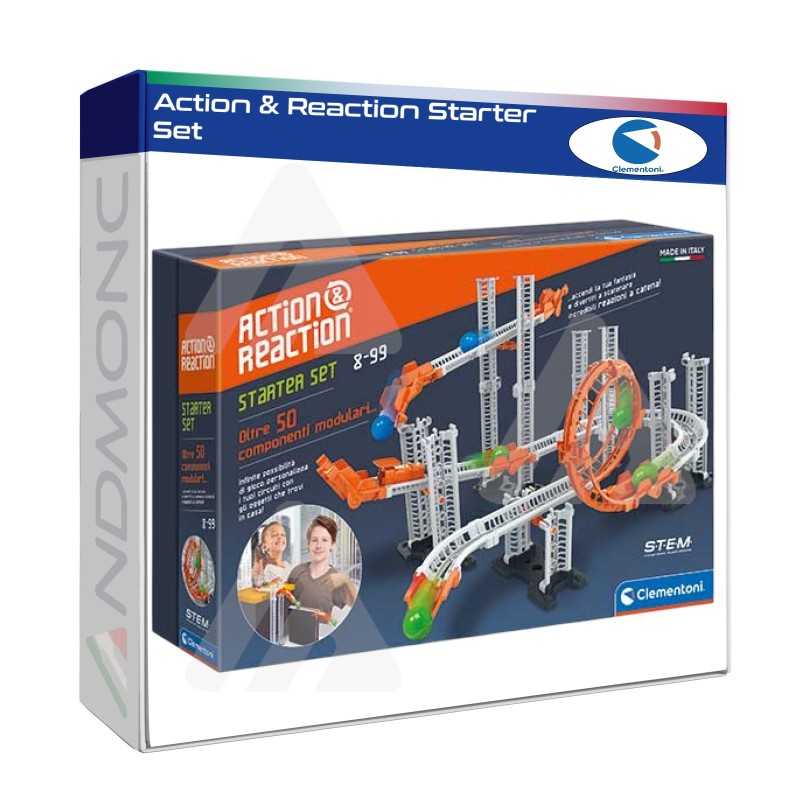 Gioco Clementoni Action & Reaction Starter Set giocattolo