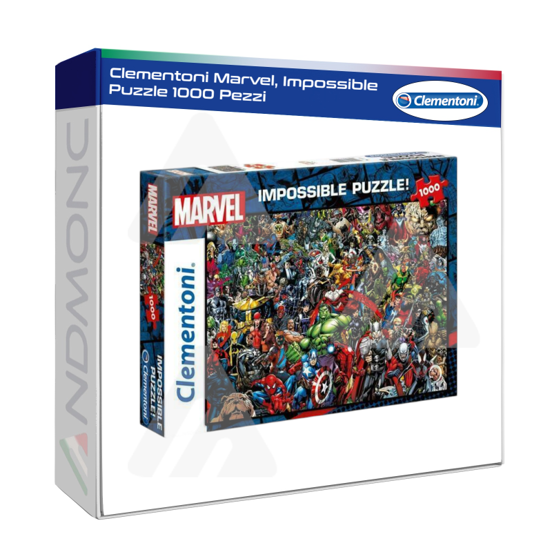 Clementoni Marvel, Impossible Puzzle 1000 Pezzi