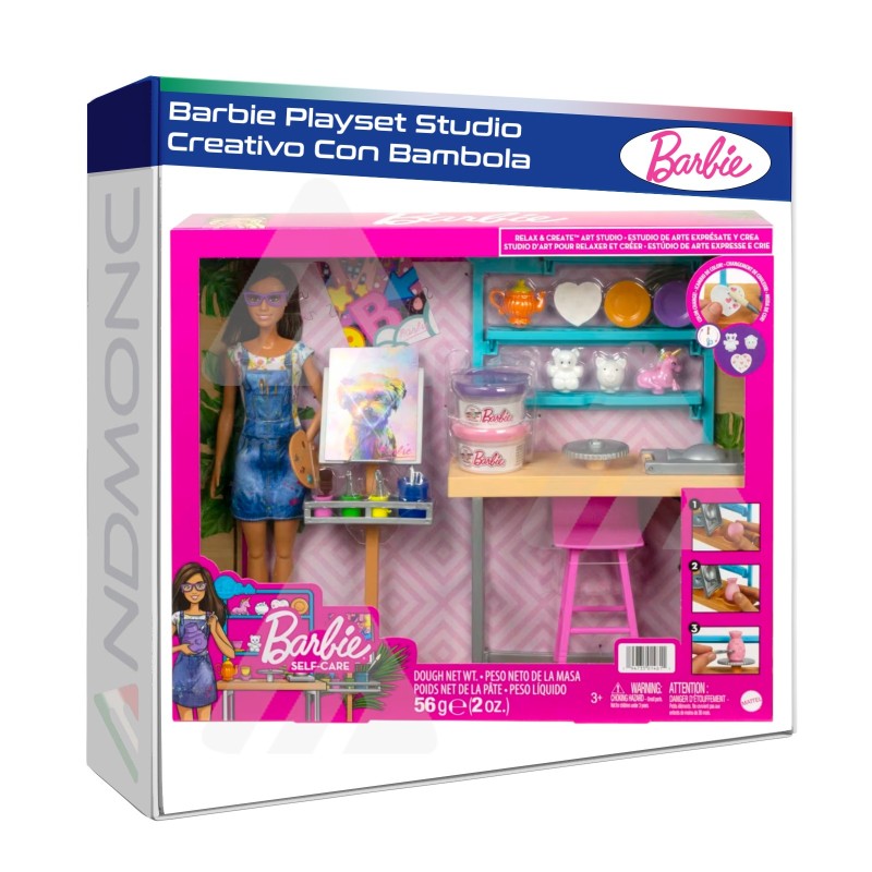 Barbie Playset Studio creativo con Bambola