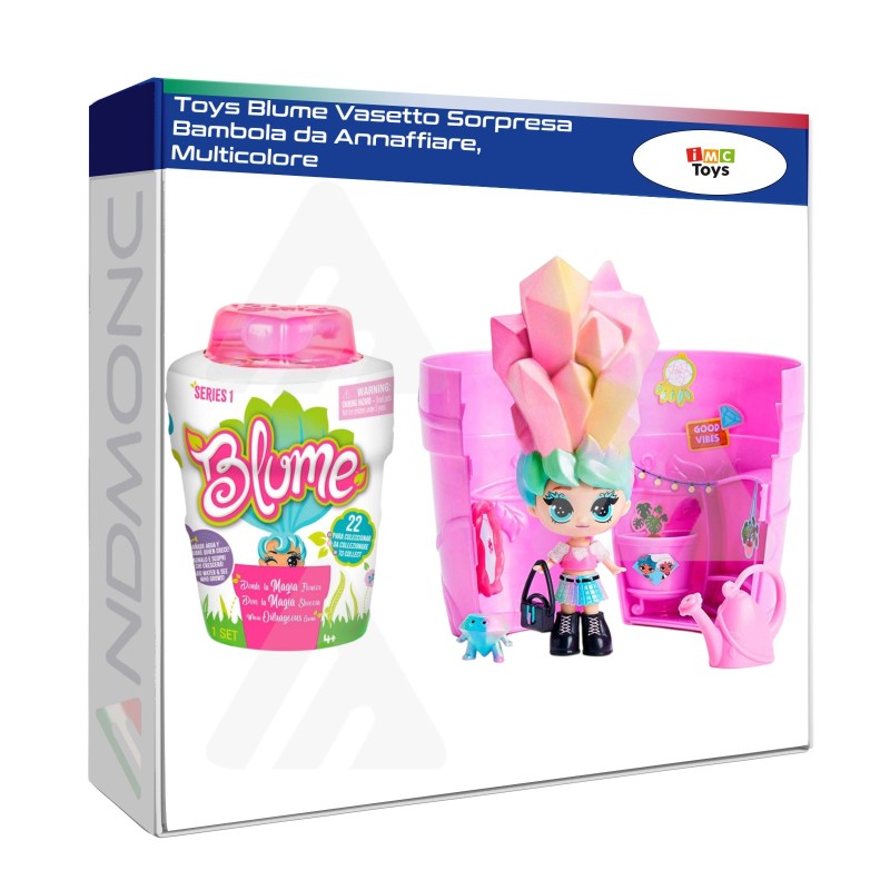 Toys Blume Vasetto Sorpresa Bambola da Annaffiare, Multicolore