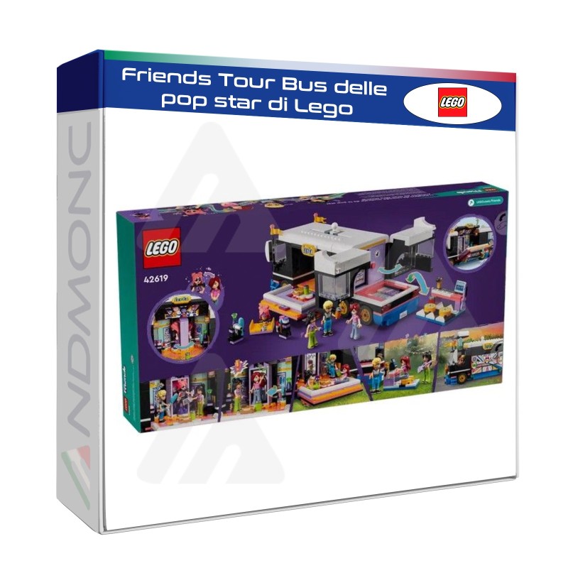 Friends Tour Bus delle pop star 42619 di Lego