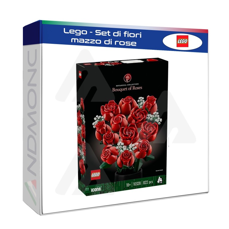 Lego - Set di fiori mazzo di rose