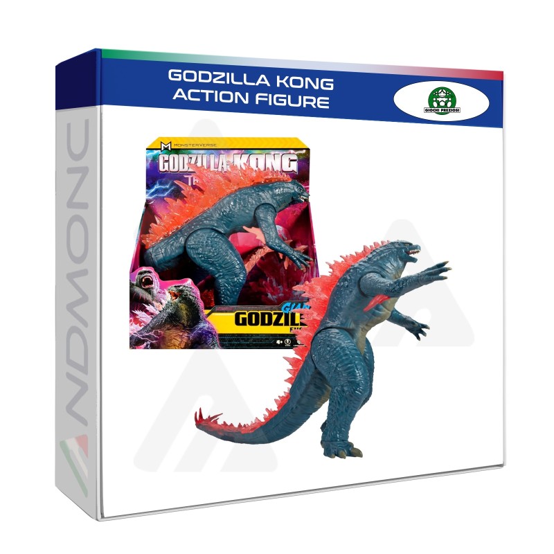 Godzilla Kong action figure personaggio