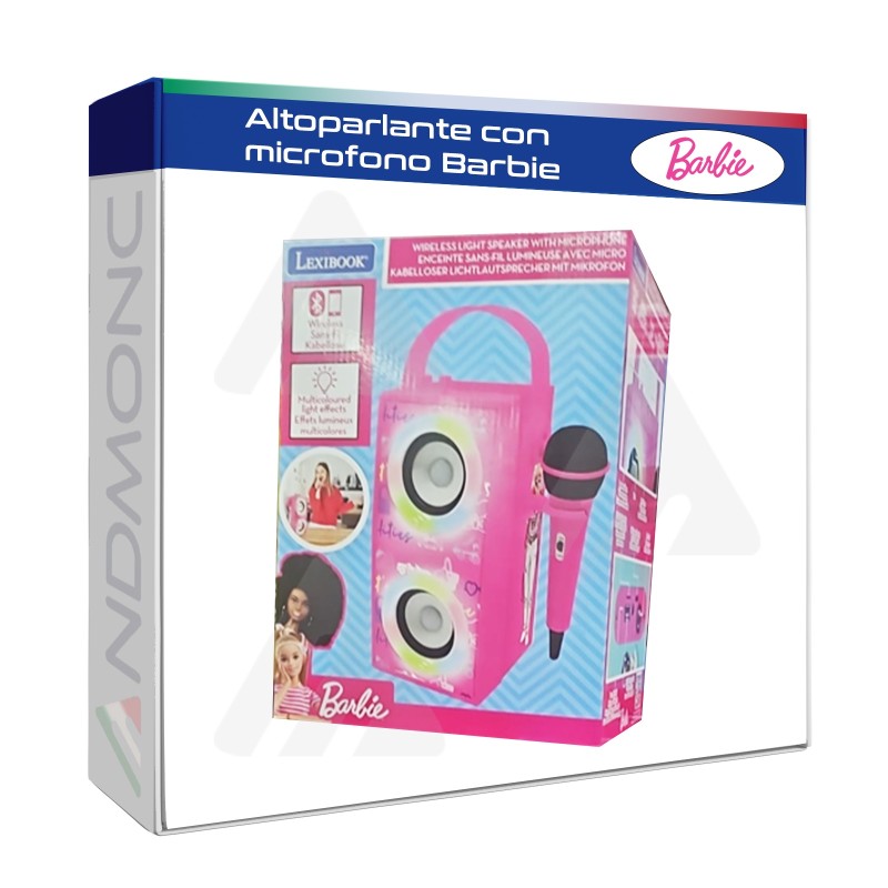 Altoparlante con microfono Barbie