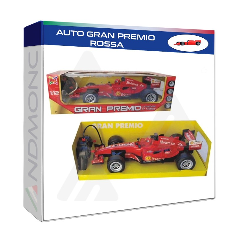 Auto Gran Premio Rossa 1:12 radiocomando