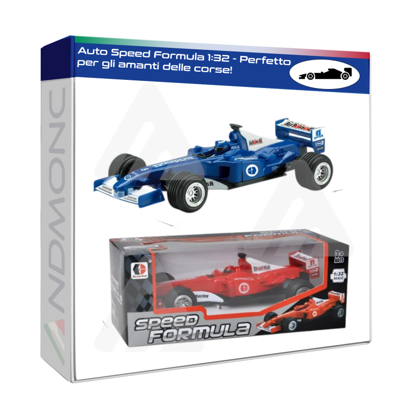 Auto Speed Formula 1:32 - Perfetto per gli amanti delle corse!