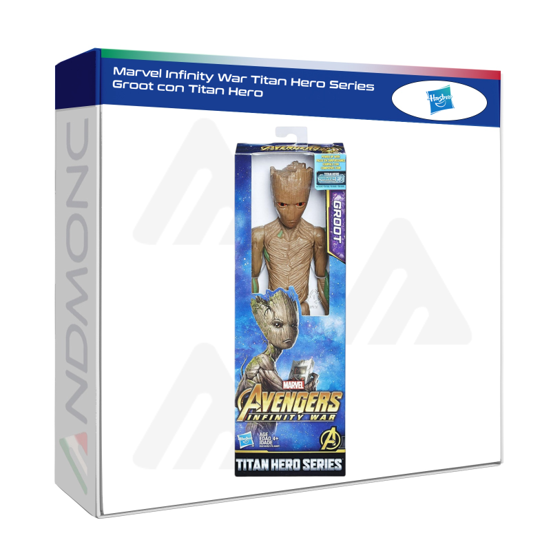 Marvel Infinity War Titan Hero Series Groot con Titan Hero