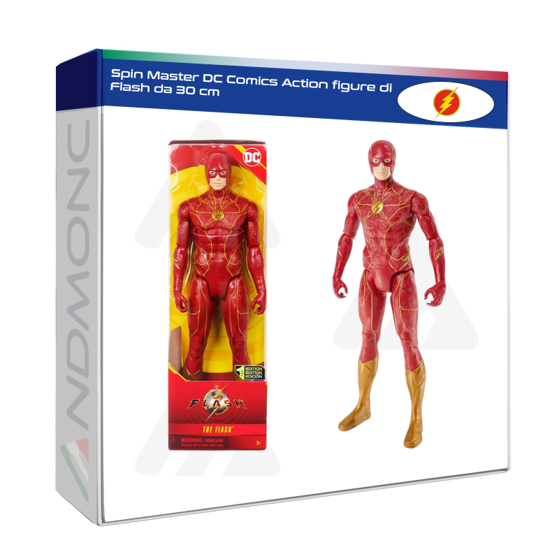 Spin Master DC Comics Action figure di Flash da 30 cm