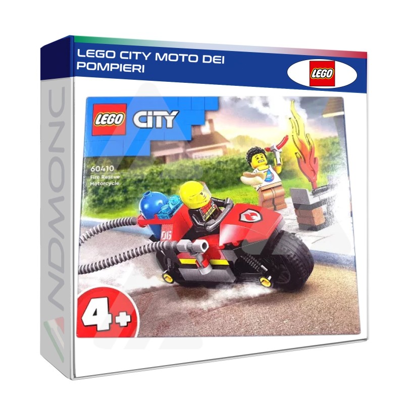 LEGO city moto dei Pompieri