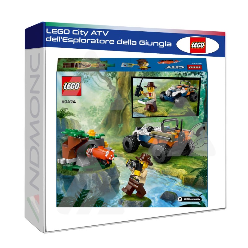 LEGO City ATV dell’Esploratore della Giungla