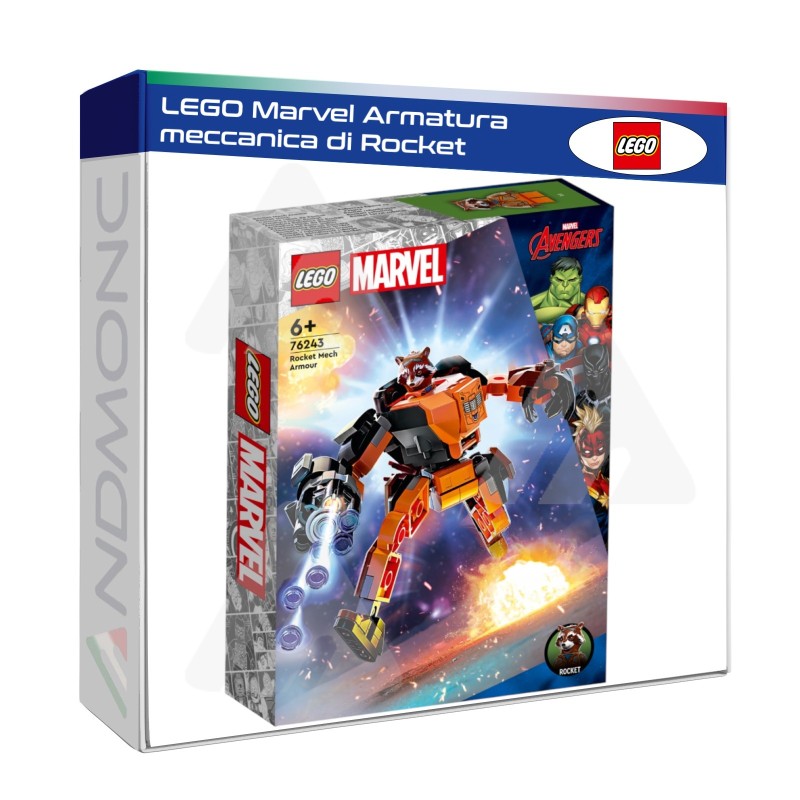 LEGO Marvel Armatura meccanica di Rocket