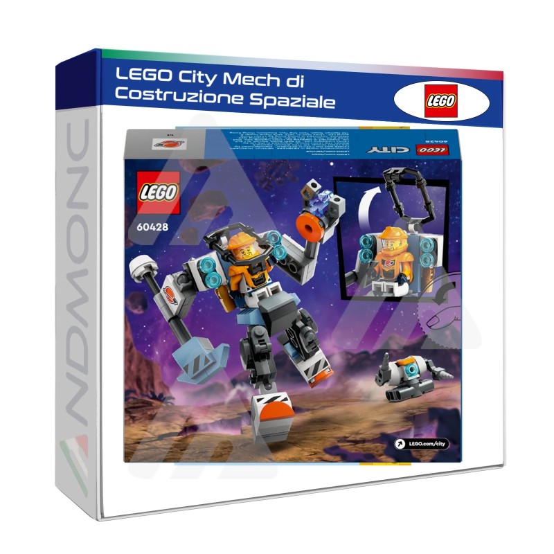 LEGO City Mech di Costruzione Spaziale