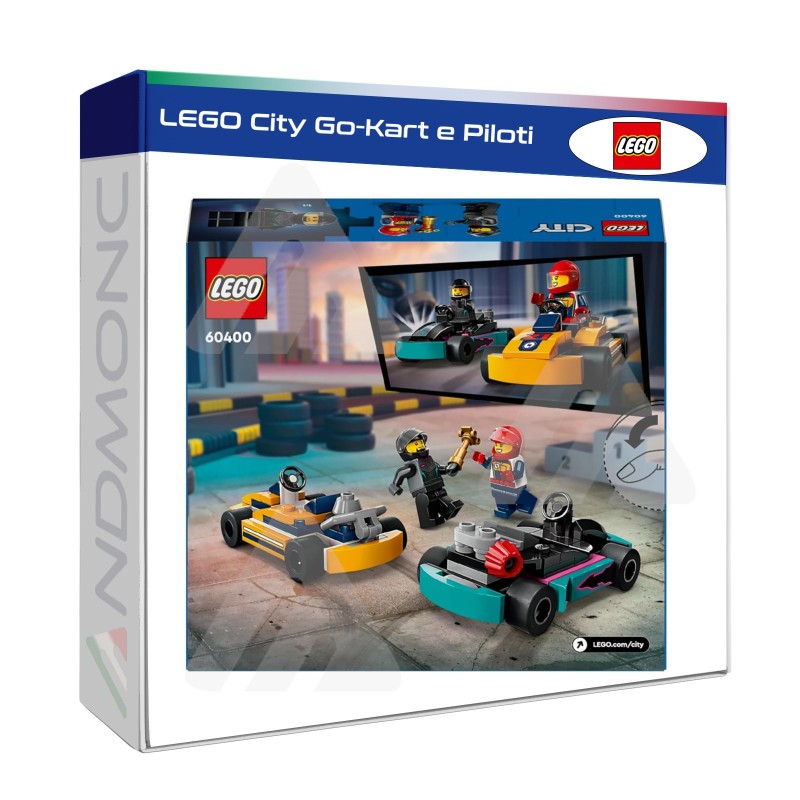 LEGO City Go-Kart e Piloti