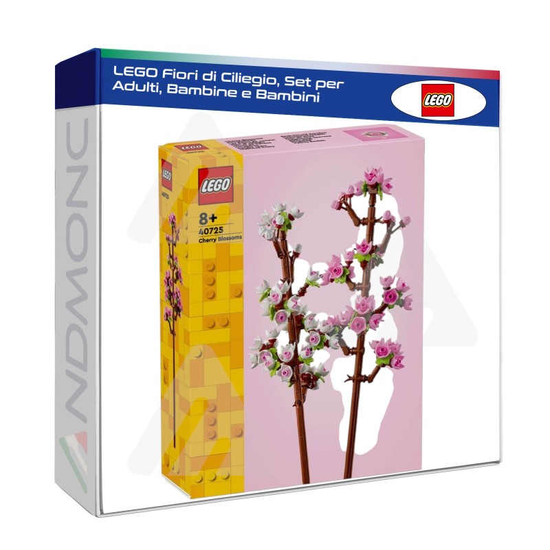 LEGO Fiori di Ciliegio, Set per Adulti, Bambine e Bambini